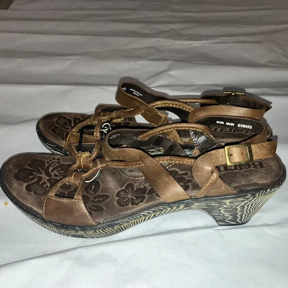 Born leather sandals - Picture 4 of 7